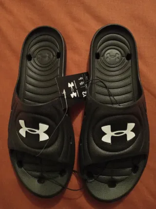 Chanclas Under Armour Negras Talla 46
