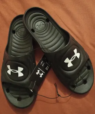 Chanclas Under Armour Negras Talla 46