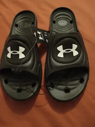 Chanclas Under Armour Negras Talla 46
