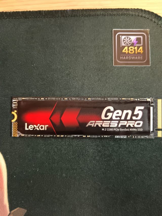 NVME 4TB LEXAR ARES PRO Gen5 M.2 2280