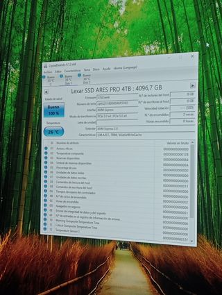 NVME 4TB LEXAR ARES PRO Gen5 M.2 2280