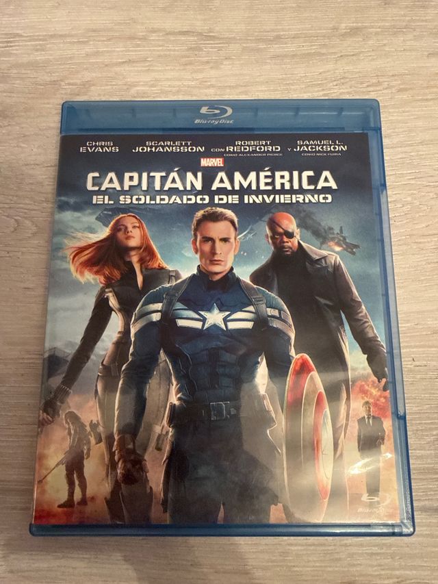 Blu-ray Capitán América El Soldado de Invierno