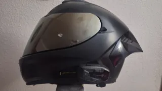 Casco Nolan N60-6 Sport Gold con intercomunicador.