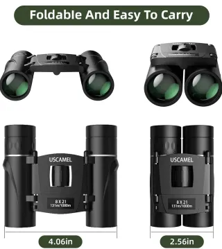 Prismáticos Uscamel 8x21 Compactos