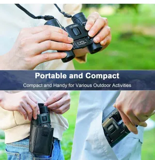 Prismáticos Uscamel 8x21 Compactos