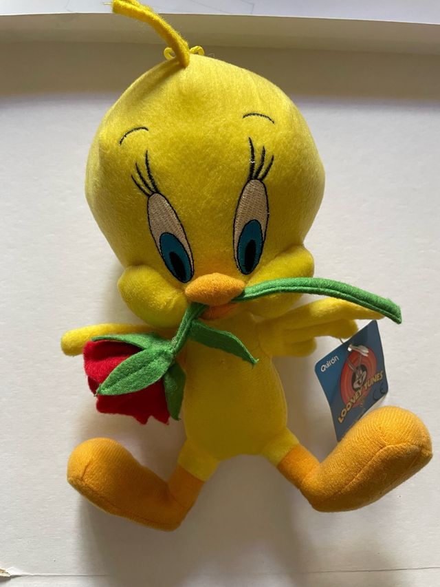 Peluche Piolín Looney Tunes con Rosa