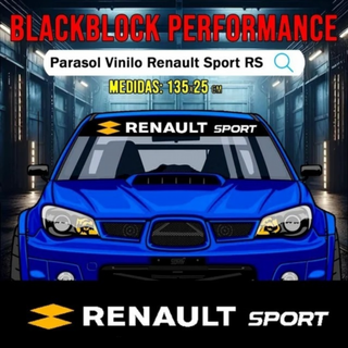 Parasol Vinilo Renault Sport RS - Renault Clio