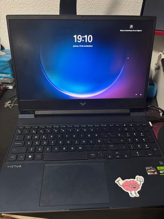Portátil HP Victus Negro/Azul