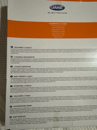 Vigilabebés Jané Sincro Bit 2 Canales