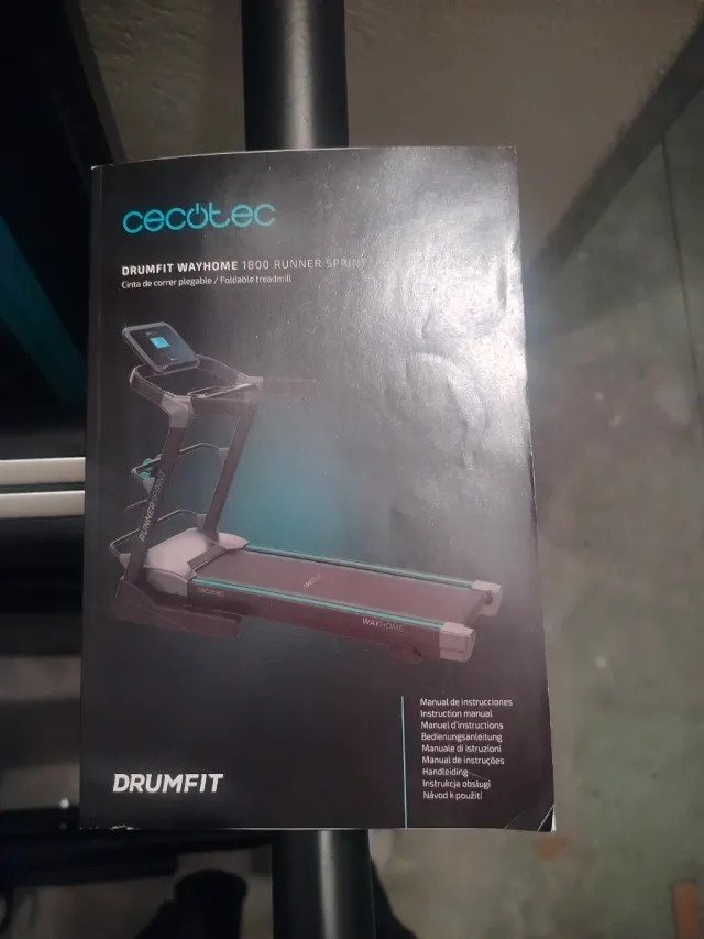 Cinta de Correr Cecotec Drumfit 1800