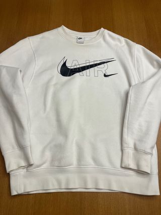 Sudadera Nike Air Blanca Talla L