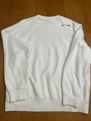 Sudadera Nike Air Blanca Talla L