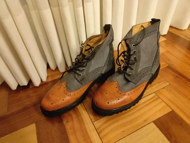 Botas Florentino Talla 41 Marrón/Gris