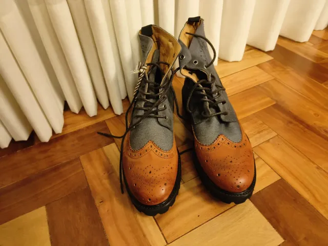 Botas Florentino Talla 41 Marrón/Gris