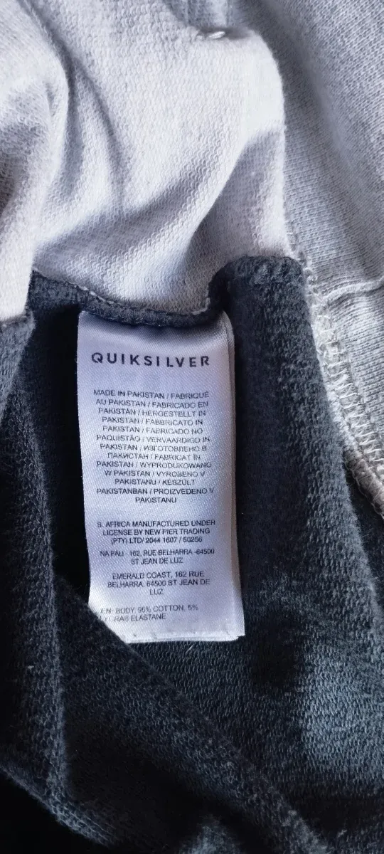 Sudadera Quiksilver bicolor