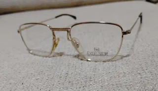 Montura de gafas Excelsior doradas