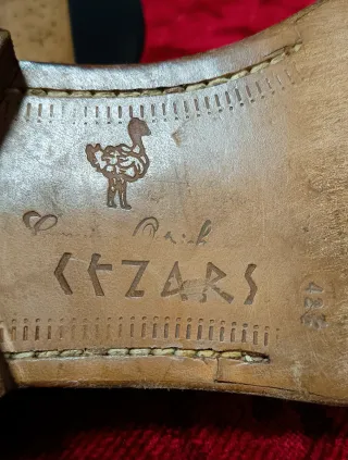 Zapatos Mauri Beige Piel de Avestruz Hebilla