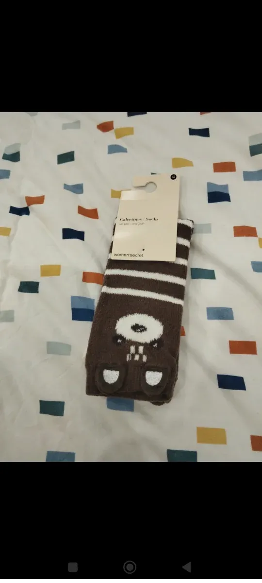 Calcetines largos oso Women'secret