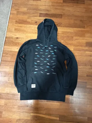 Sudadera Teiron Talla XS unisex Estampado Peces