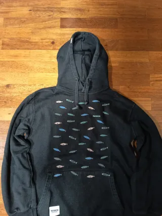 Sudadera Teiron Talla XS unisex Estampado Peces