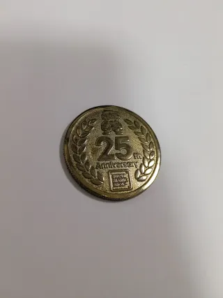 Moneda Club Nintendo 25 Aniversario Mario