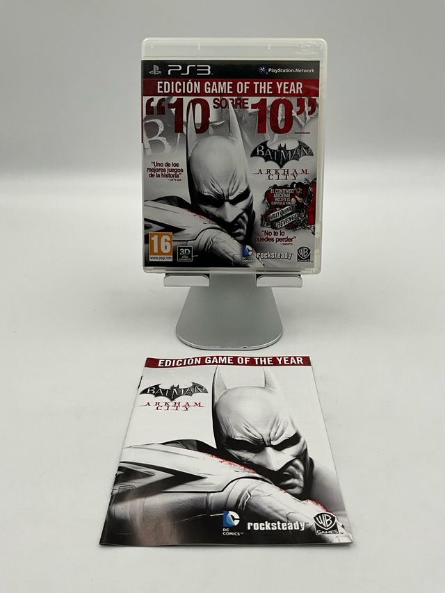 PS3 Batman Arkham City Edición GOTY
