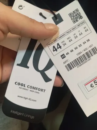 Americana Zara azul oscuro Talla 44