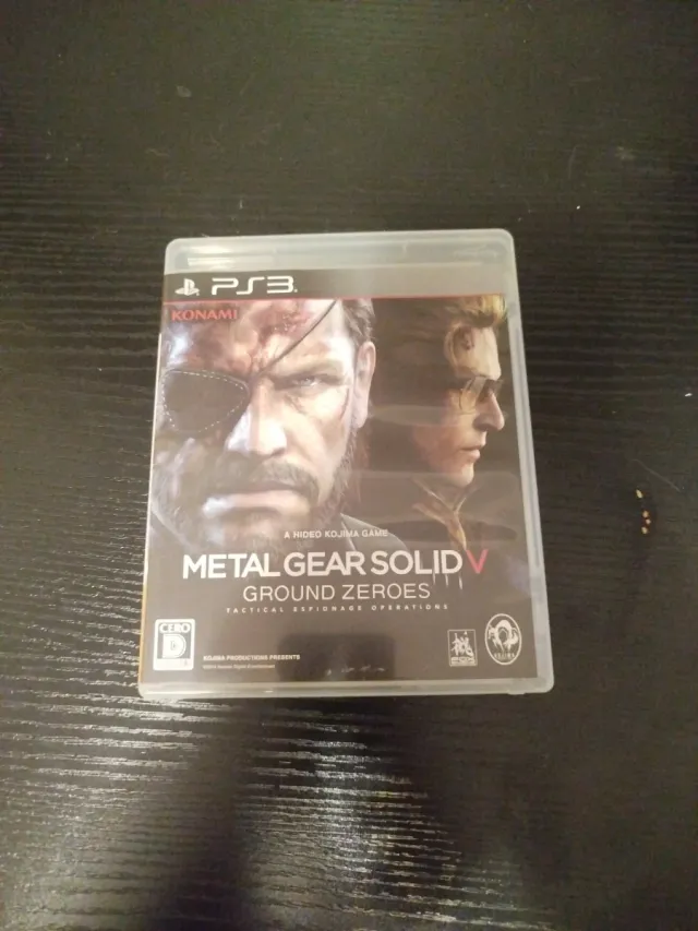 Metal Gear Solid V: Ground Zeroes PS3 japonês