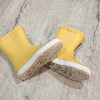 Botas de agua amarillas niña Talla 31-32