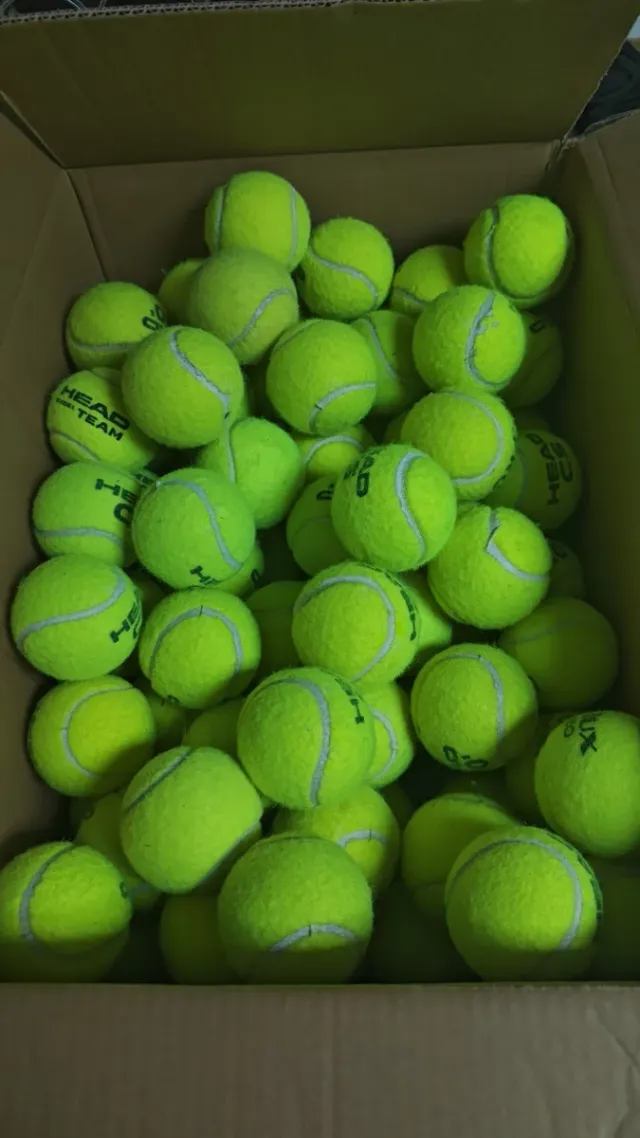 100 Pelotas de Pádel Usadas