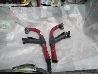 Soporte Estriberas para Plataforma Silla Ruedas