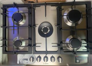 Encimera gas Bosch 5 fuegos acero inoxidable