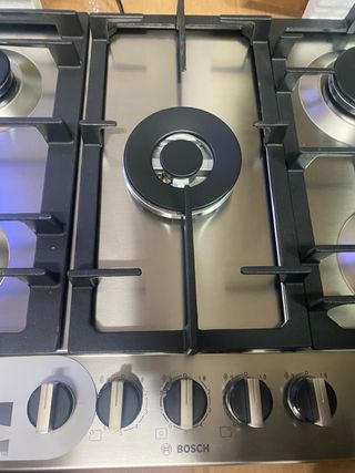 Encimera gas Bosch 5 fuegos acero inoxidable
