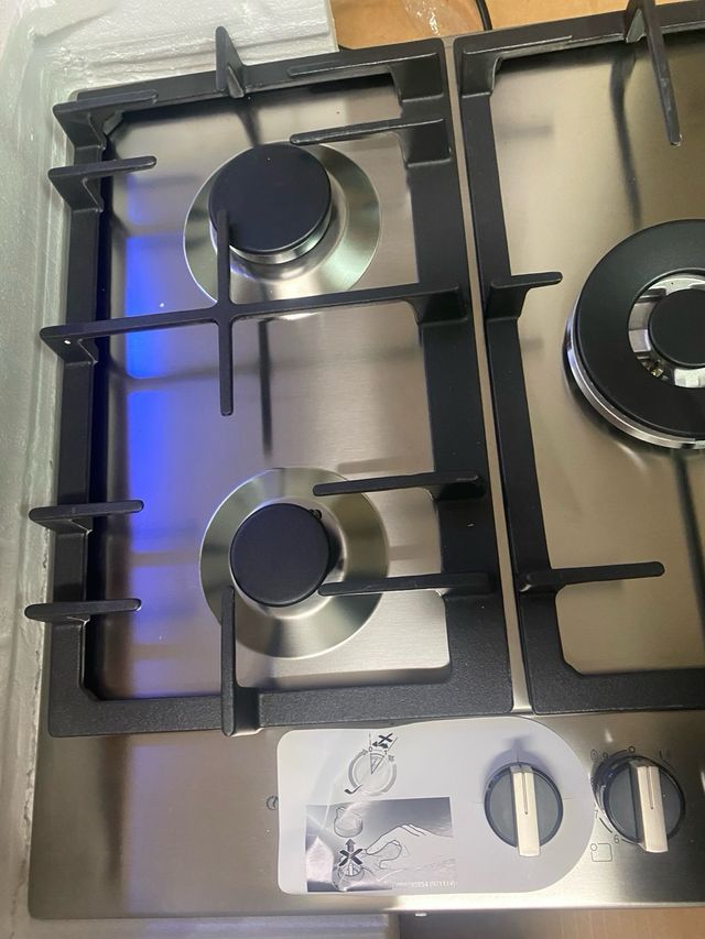 Encimera gas Bosch 5 fuegos acero inoxidable