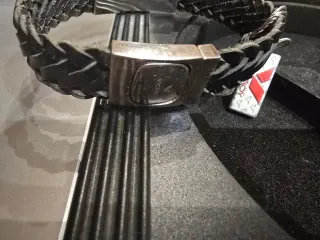 Pulsera Viceroy Cuero Trenzado y plata