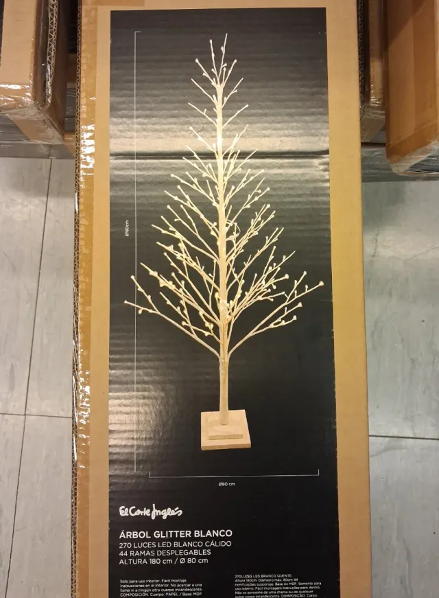 Árbol de Navidad Glitter LEDs