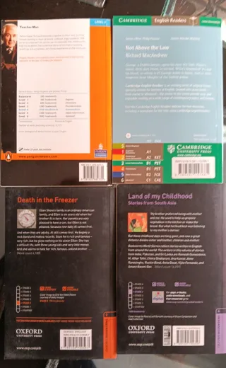 Lote de Varios libros en inglés. 9 libros