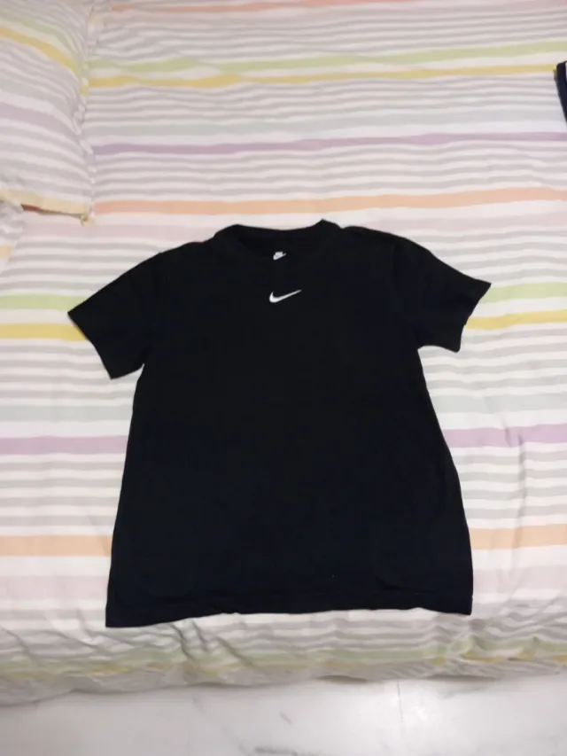 Camiseta Nike Negra Talla 146-156 cm