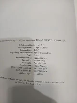 Dos libros muy grandes de don quijote de la mancha