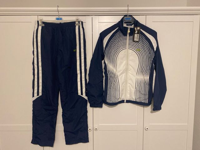 Set Felpa Rox Blu e Bianco Taglia 16