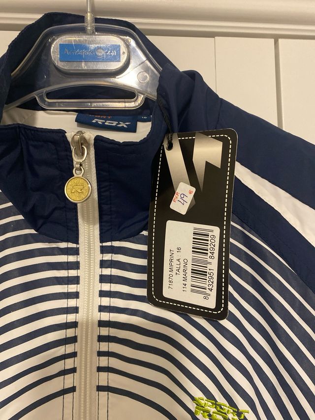 Set Felpa Rox Blu e Bianco Taglia 16