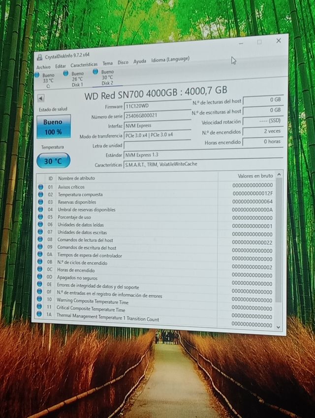NVME 4TB WD RED SN700