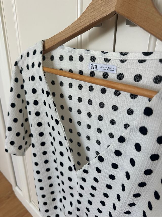 Camisa Zara lunares