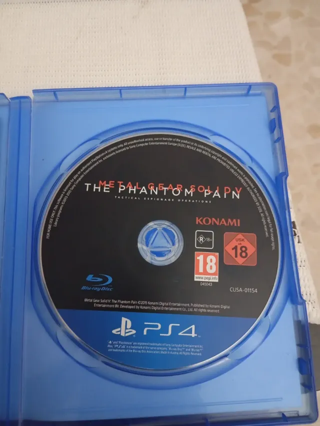 Metal Gear Solid V: The Phantom Pain PS4
