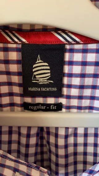 Camicia Marina Yachting a quadri tg L