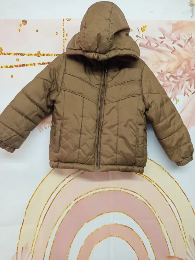Chaqueta niño 2-3 años marrón