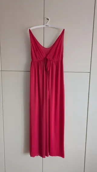 Camicia da notte vintage rosa/rossa