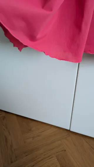 Camicia da notte vintage rosa/rossa