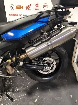 BMW F700GS del 2018 con suspensión electrónica