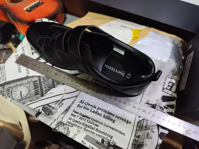 Zapatos negros In extenso talla 43